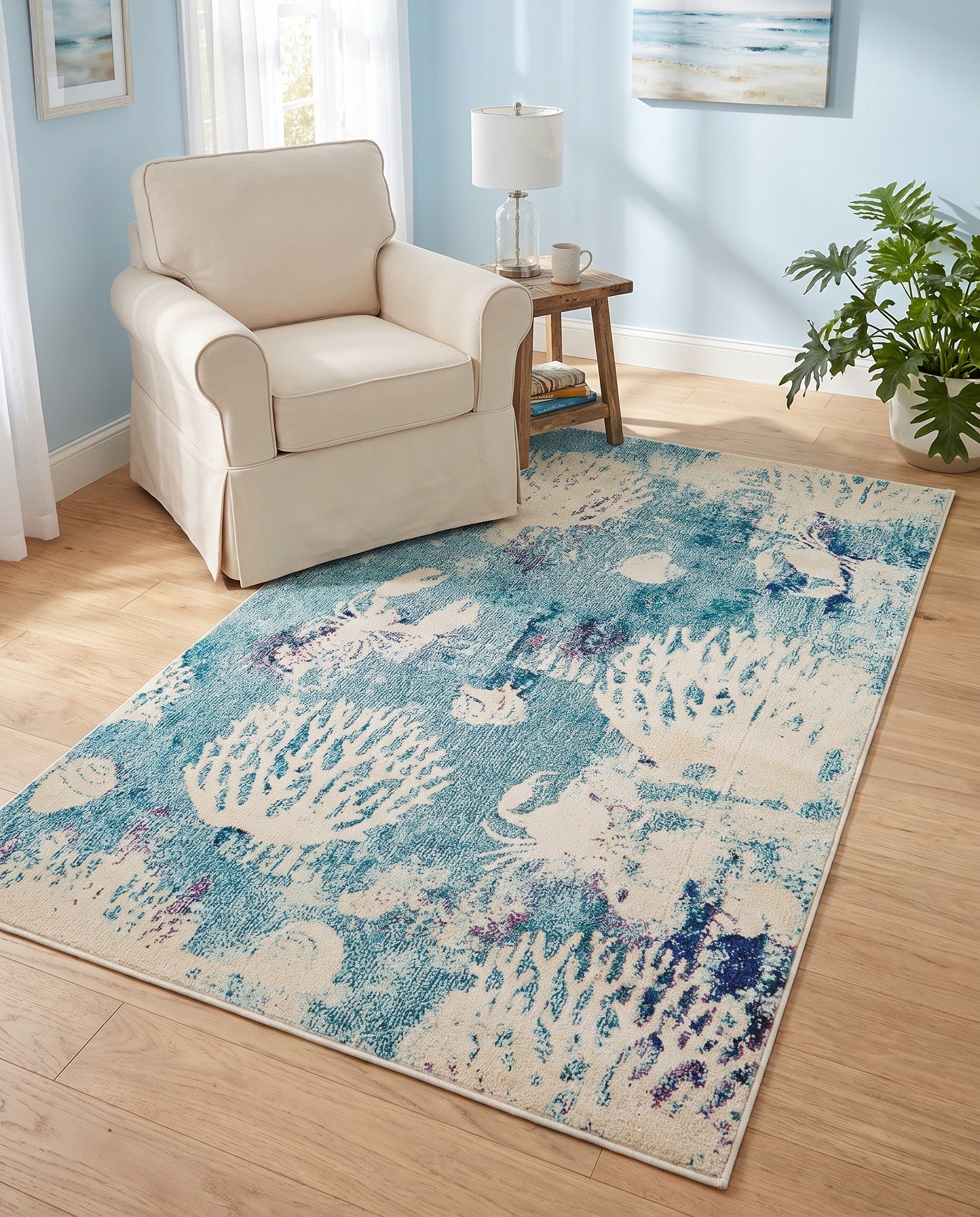 4' x 6' Washable Amalfi Rug