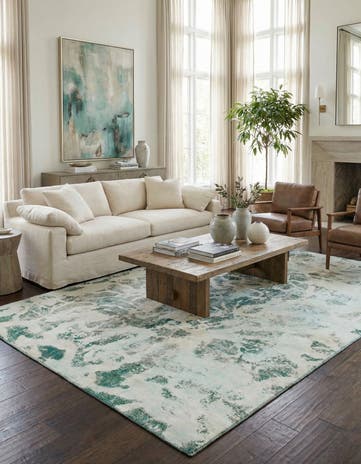 8' 9 x 12' 3 Hand Knotted Ultra Vintage Persian Wool Rug
