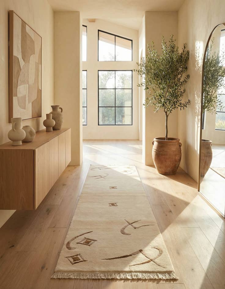 Detail image of 2' 7 x 9' 9 Darya Runner Rug