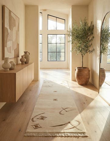 2' 7 x 9' 9 Darya Runner Rug