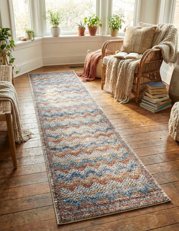 Detail image of 2' 7 x 13' Aramis Runner Rug
