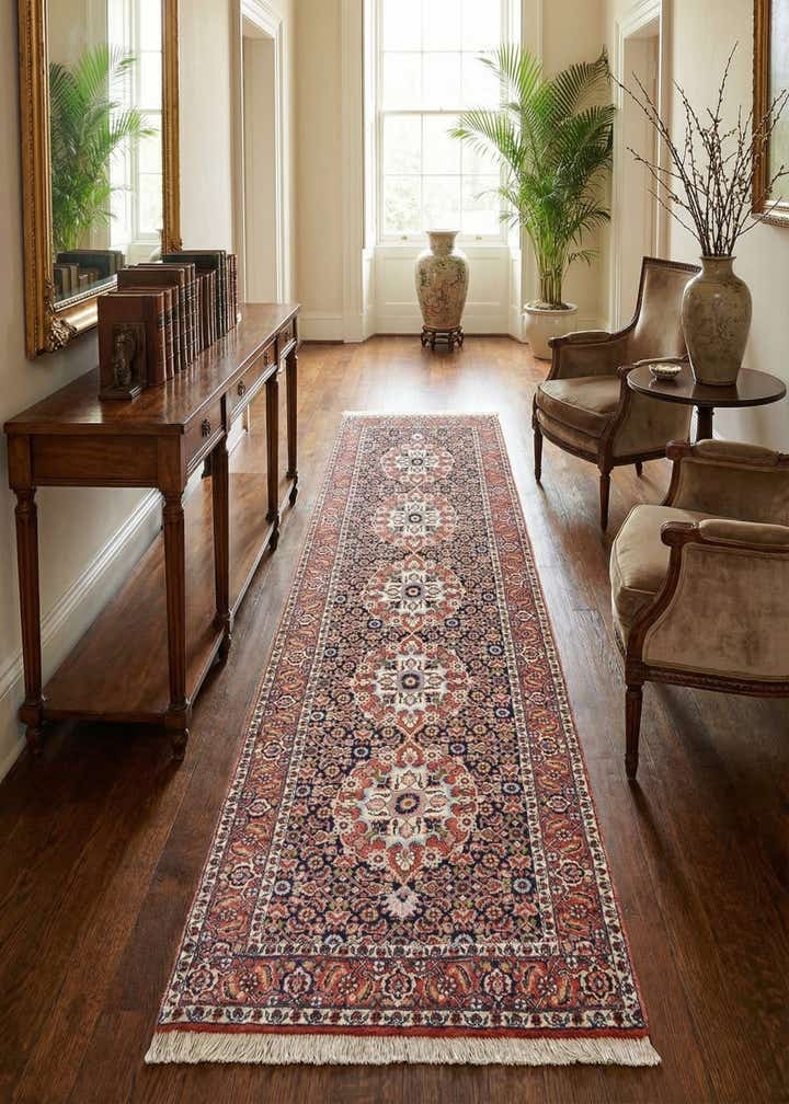 2' 9 x 8' 9 Bidjar Wool Runner Rug