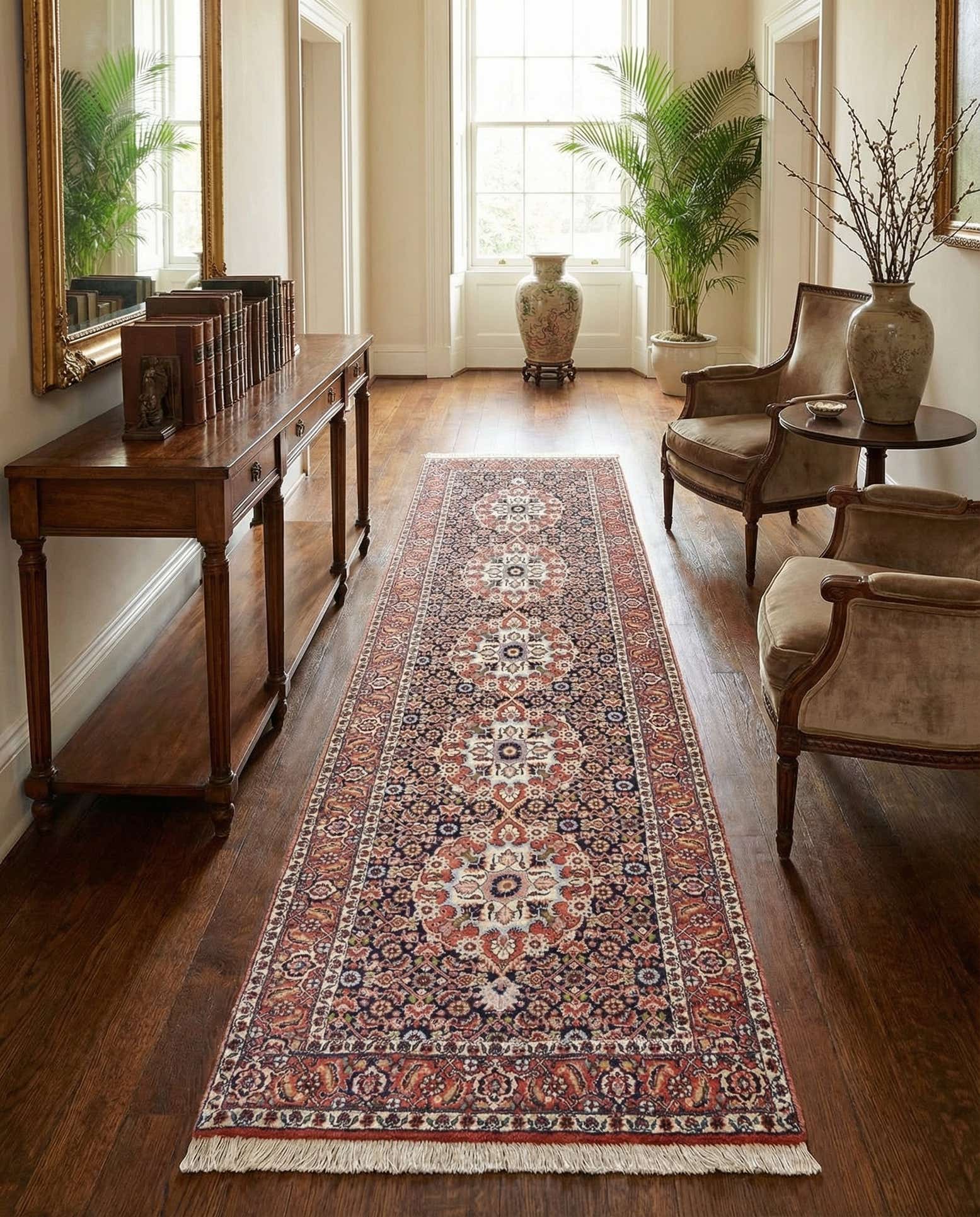 2' 9 x 8' 9 Bidjar Wool Runner Rug
