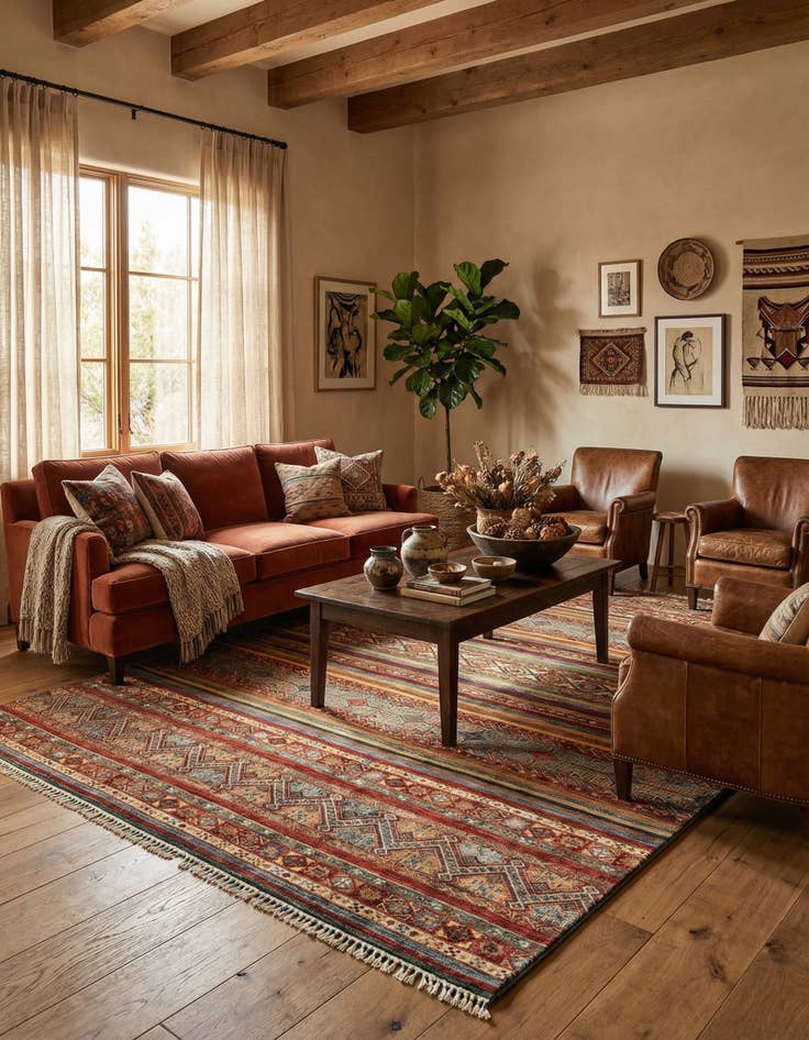 Detail image of 6' 10 x 9' 8 Ariana Rug