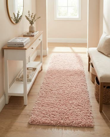  2' x 7' Zermatt Shag Runner Rug