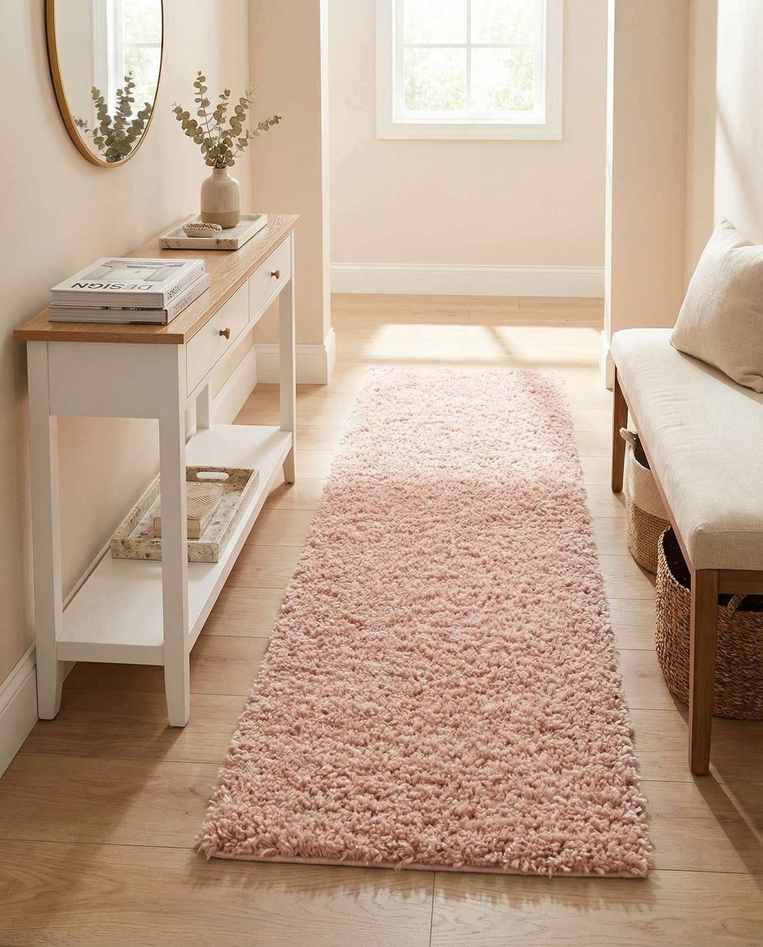 2' x 7' Zermatt Shag Runner Rug