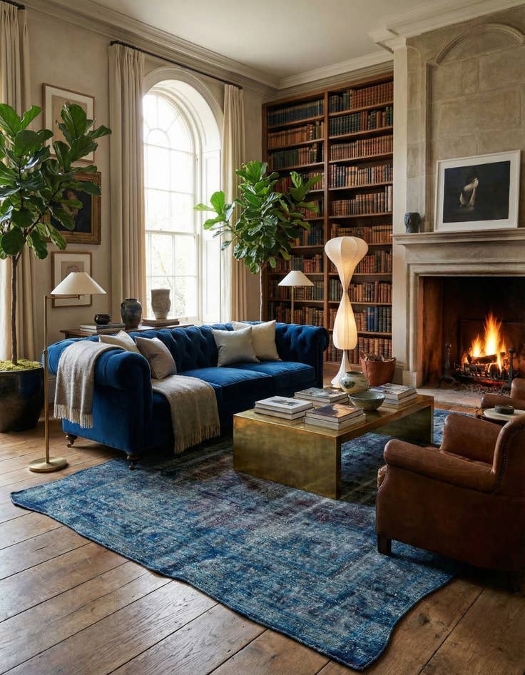 Detail image of  6' 6 x 9' 4  Hand Knotted Ultra Vintage Persian Wool Rug