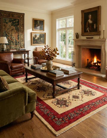 5' 6 x 7' 5 Kashkuli Rug