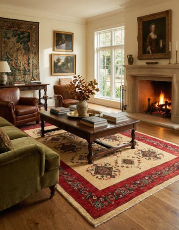 5' 6 x 7' 5 Kashkuli Rug