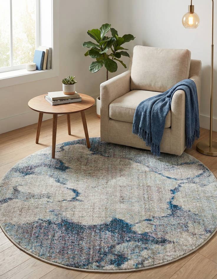 Detail image of 3' 3 x 3' 3 Prism Round Rug