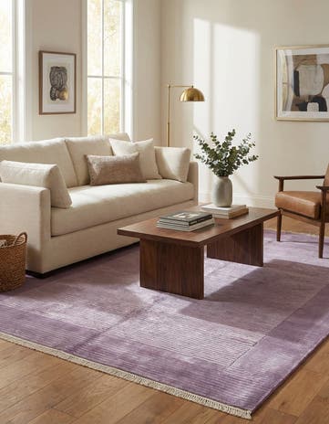 5' 7 x 7' 10 Hand Knotted Darya Wool Rug