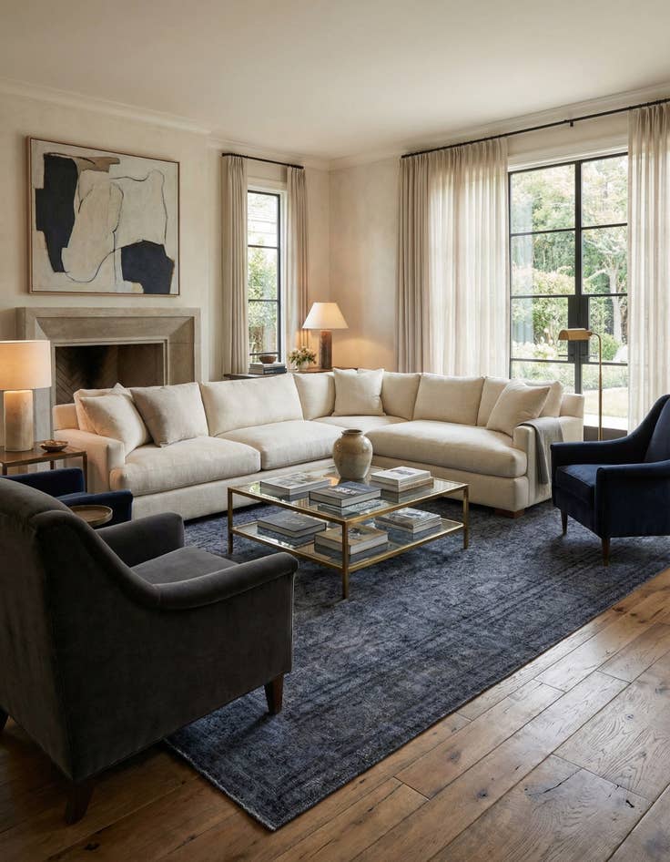 Detail image of 9' 1 x 12' 4  Hand Knotted Ultra Vintage Persian Wool Rug