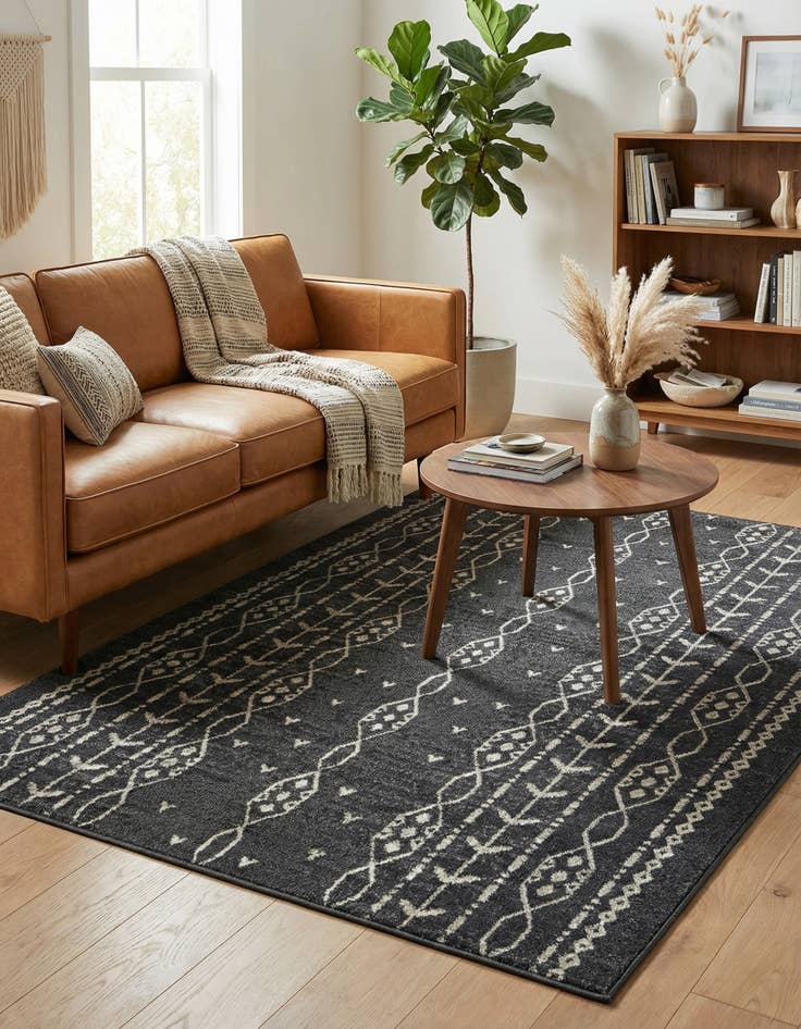 Detail image of 5' 3 x 7' 7 Caspian Rug