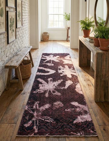 3' x 9' 7 Hand Knotted Ultra Vintage Persian Wool Runner Rug