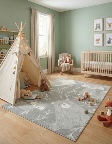 7' x 10' Whimsy Kids Rug