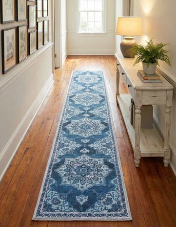 2' x 13' Washable Francesca Runner Rug