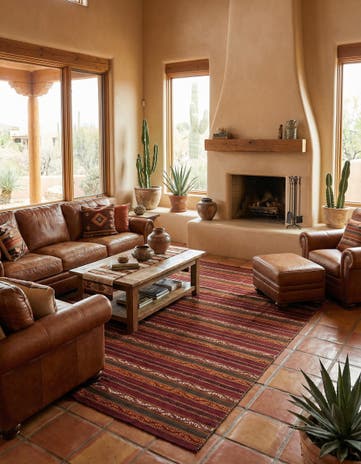 6' 2 x 10' 9 Hand Woven Kilim Fars Wool Rug