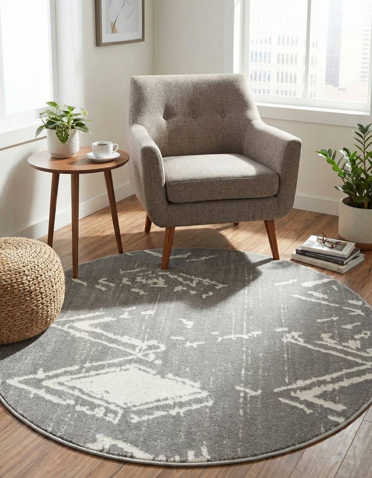 Detail image of 3' 3 x 3' 3 Uptown Carnegie Hill Round Rug