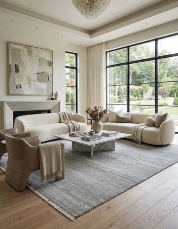 8' 11 x 11' 8 Kamla Wool Rug