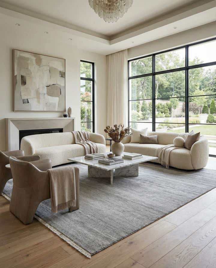 8' 11 x 11' 8 Kamla Wool Rug