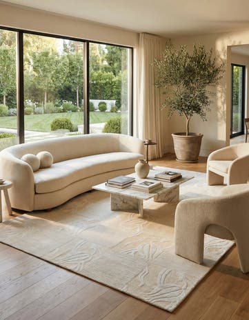 8' 2 x 11' 7 Hand Knotted Darya Wool Rug