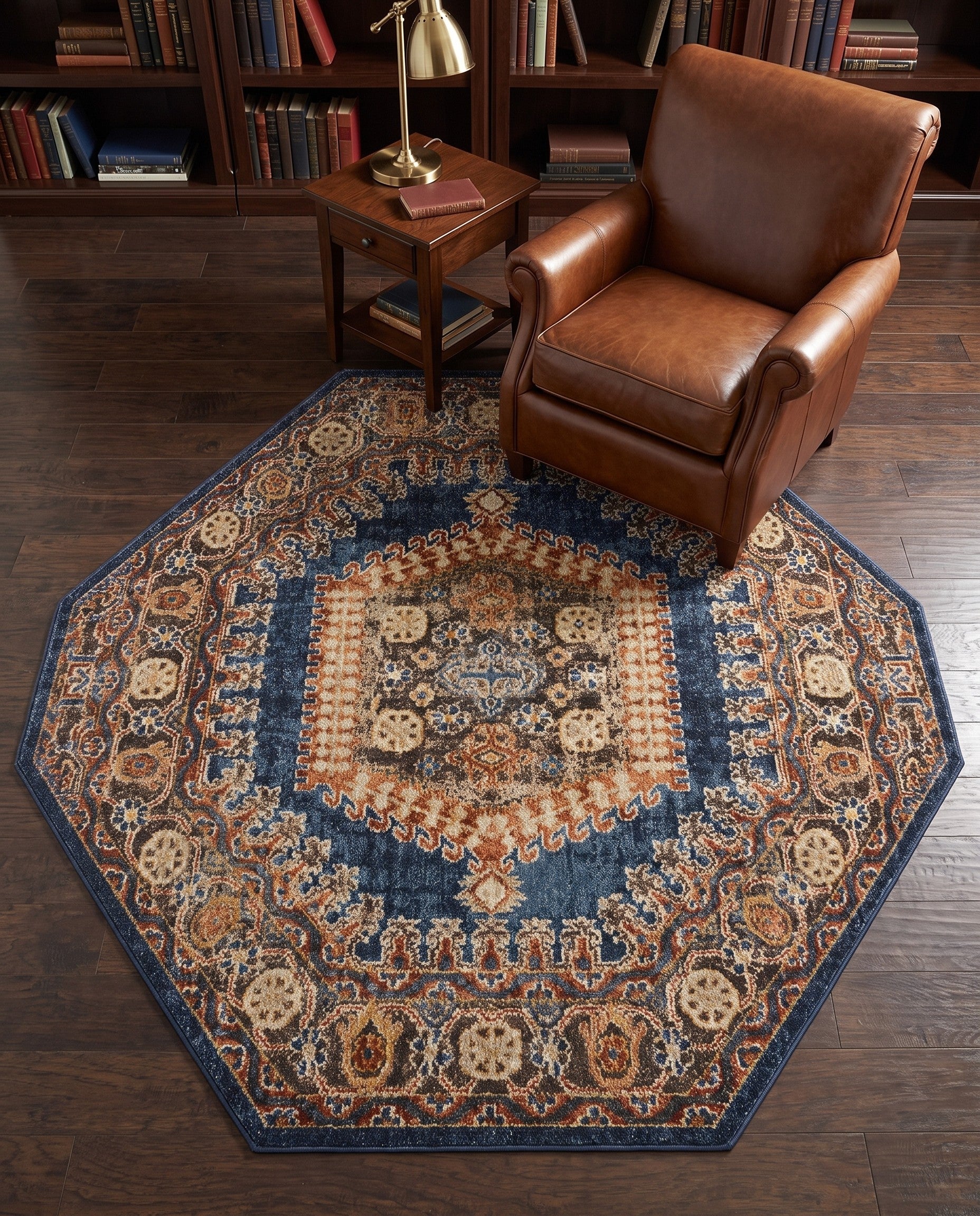 6' x 6' Arcadia Octagon Rug