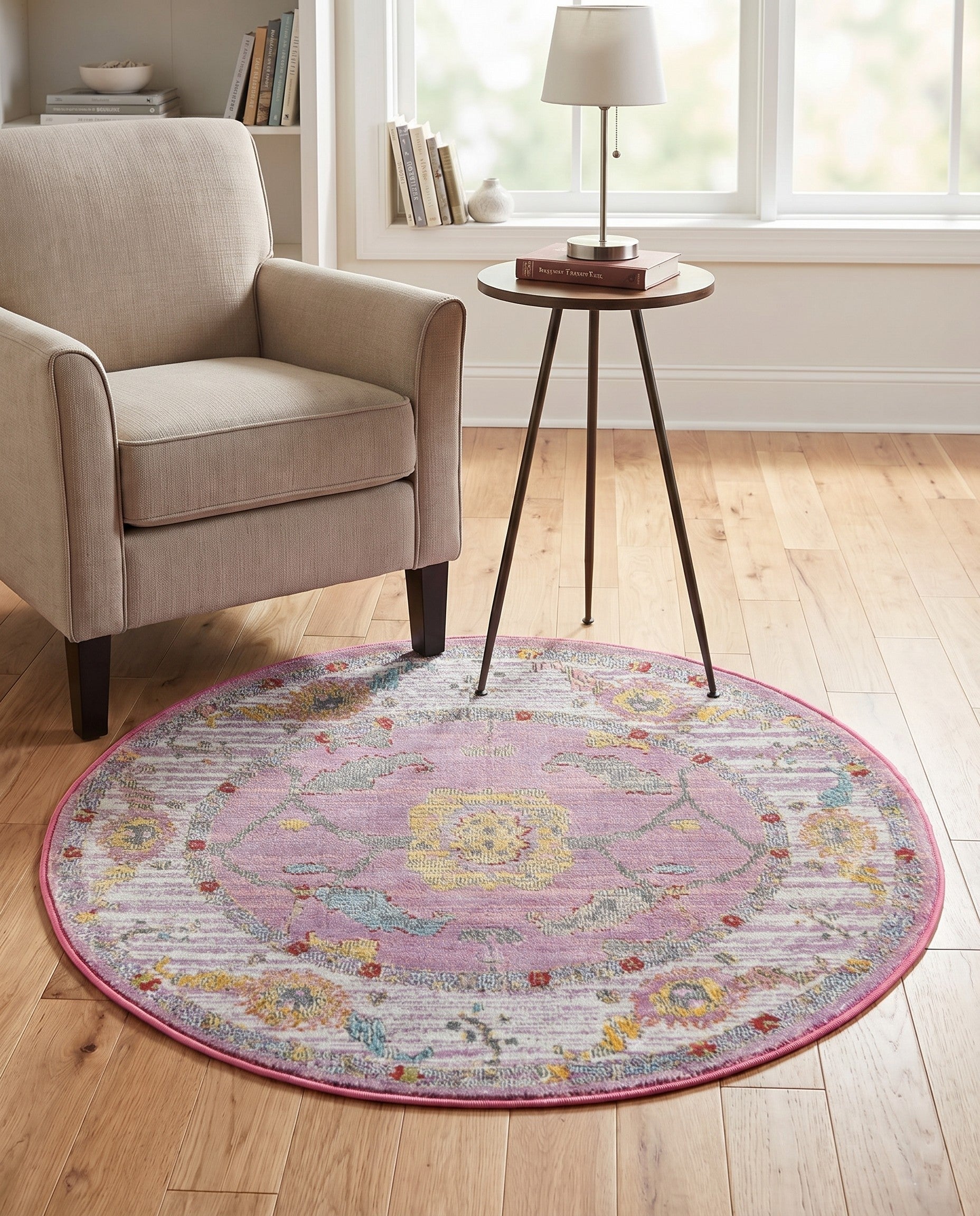 3' 3 x 3' 3 Paragon Round Rug