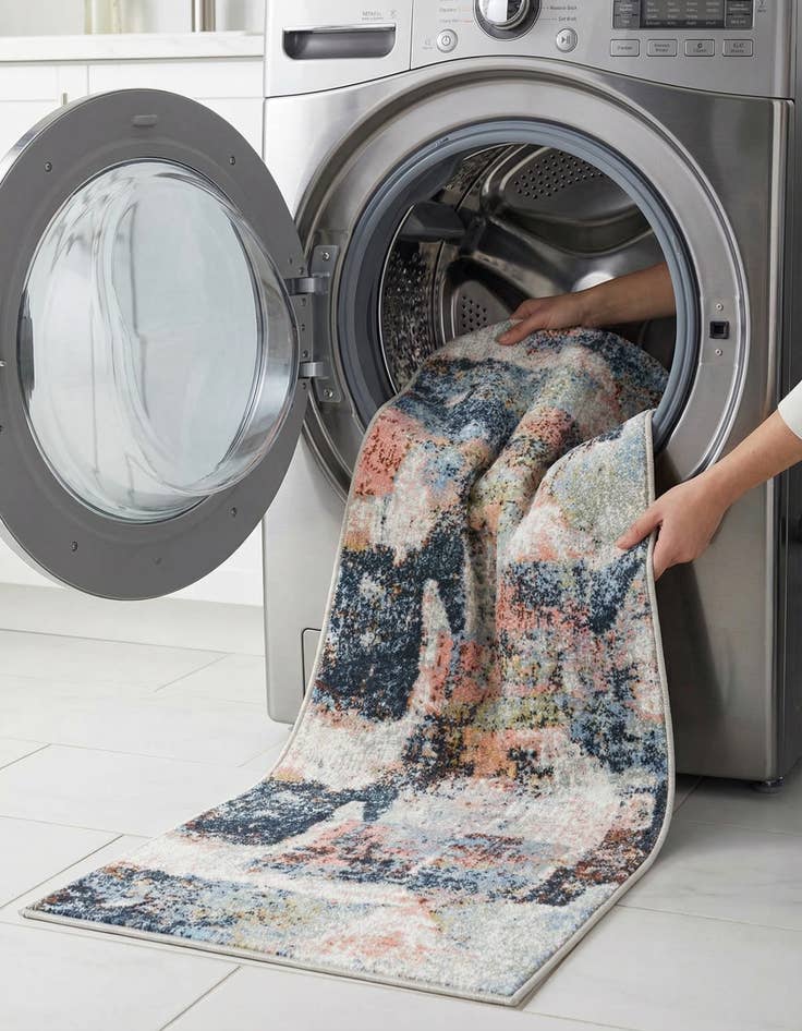 Detail image of 2' x 8' Kamala Washable Runner Rug