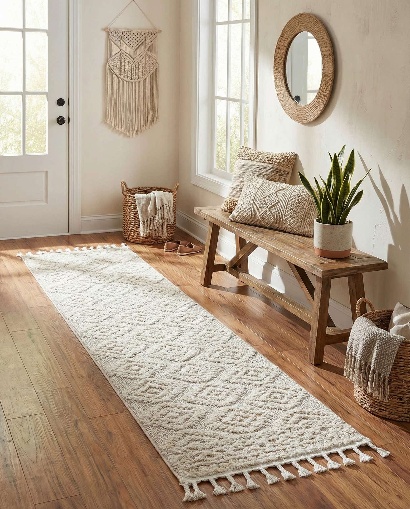 2' x 8' Boho Runner Rug