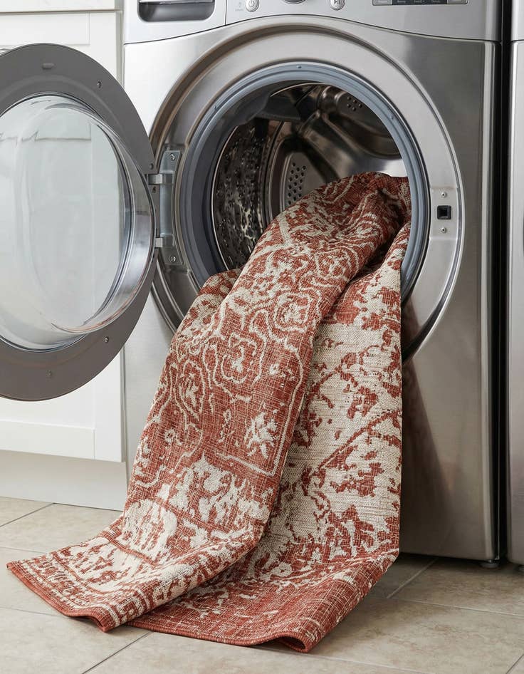 Detail image of 7' 10 x 10'  Washable Jill Zarin Dubai Indoor / Outdoor Rug