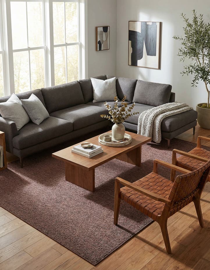 9' x 12' Easy-Clean Modern Indoor / Outdoor...