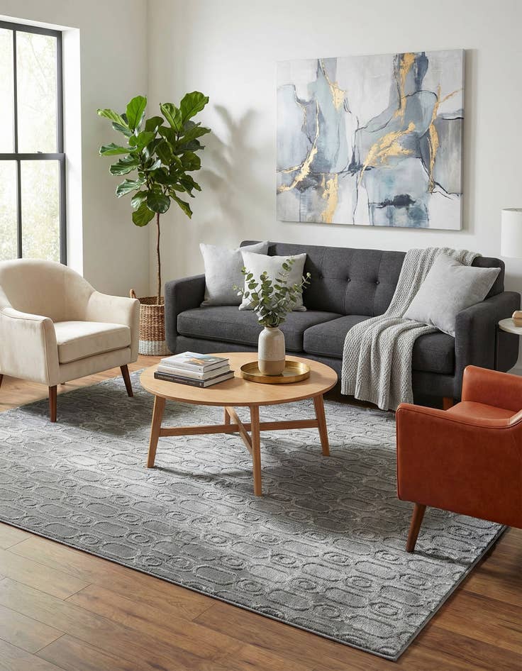 Detail image of  7' 10 x 10' Vogue Geo Rug