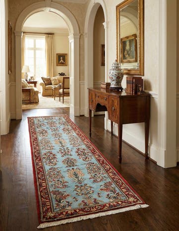 2' 7 x 12' 6 Qom Runner Rug