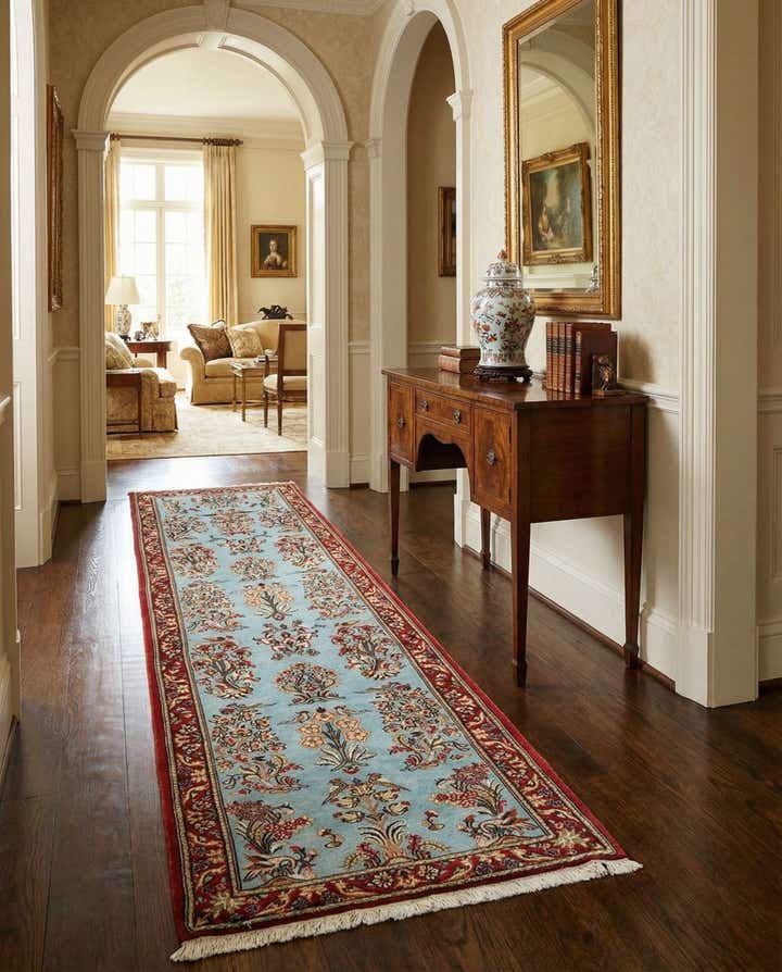 2' 7 x 12' 6 Qom Runner Rug
