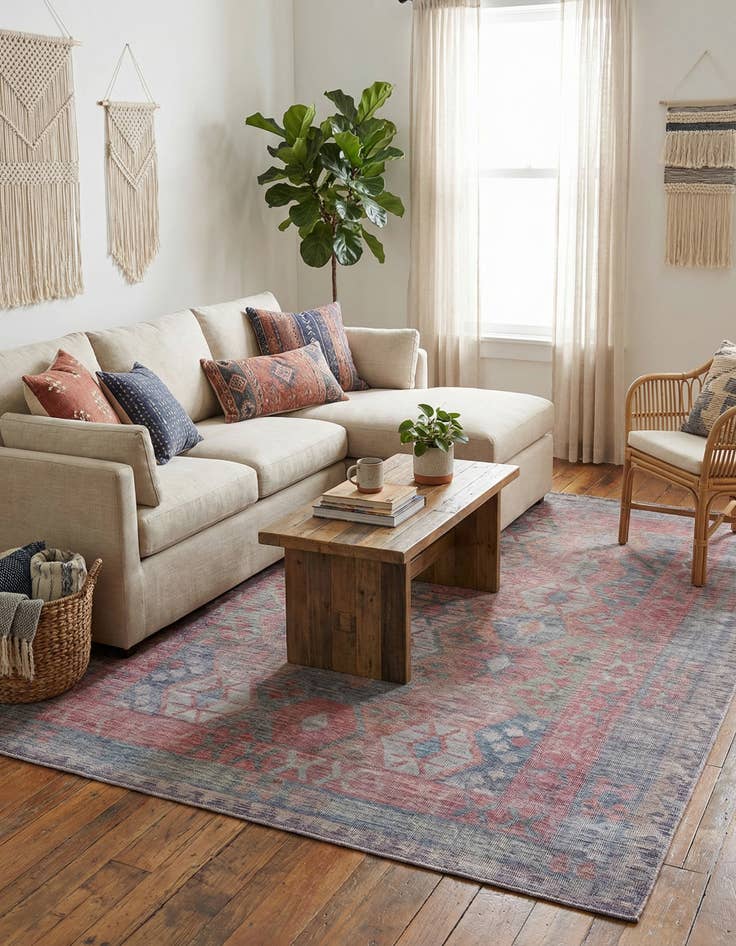 Detail image of 7' 10 x 10'  Washable Sisu Rug