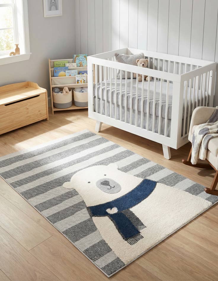 Detail image of 5' x 7' Whimsy Kids Rug