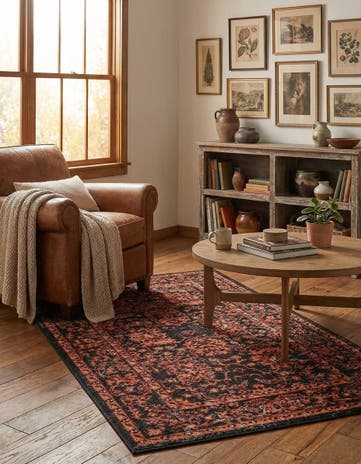 Black Lucerne Rug