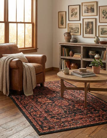 Black Lucerne Rug