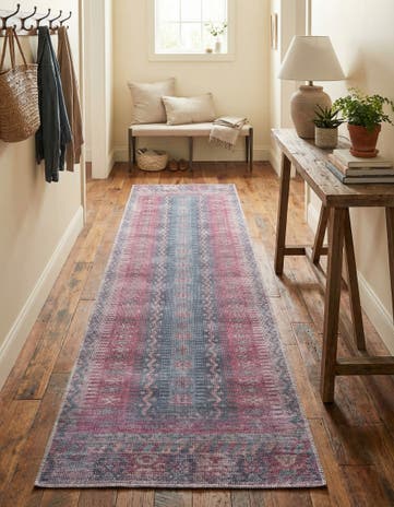 2' 7 x 12' Washable Sisu Runner Rug