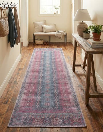 2' 7 x 12' Washable Sisu Runner Rug