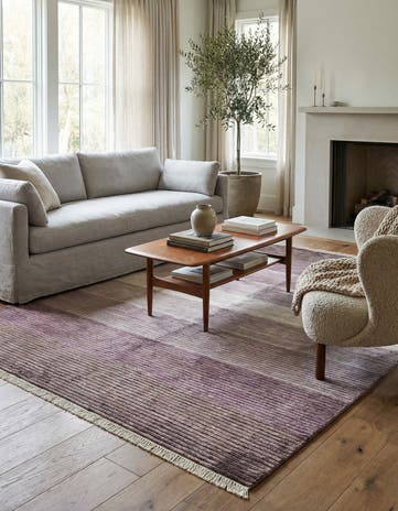 4' 11 x 6' 5 Hand Knotted Darya Wool Rug