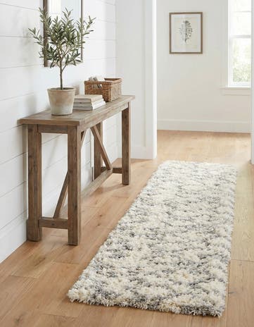 2' x 8' Infinity Shag Runner Rug