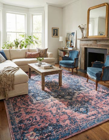 10' 6 x 14' Washable Francesca Rug