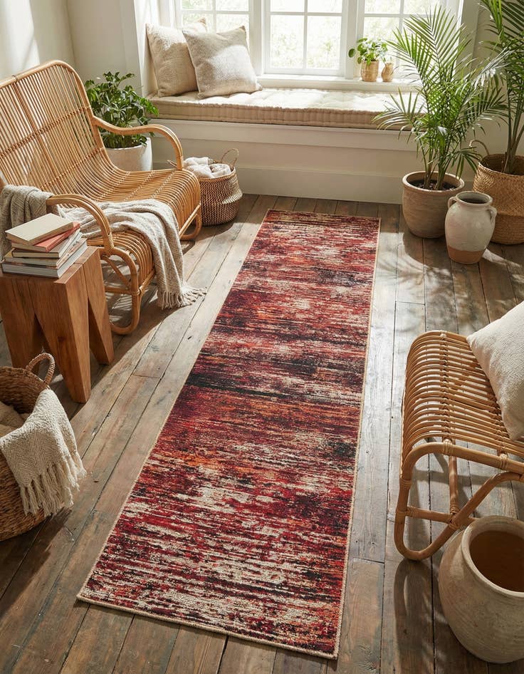 Detail image of 2' 6 x 10' Asha Runner Rug