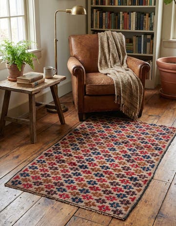 2' 10 x 4' 9 Hand Knotted Balouch Persian Wool Rug