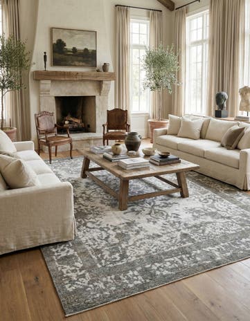 9' 1 x 12' 4 Hand Knotted Ultra Vintage Persian Wool Rug