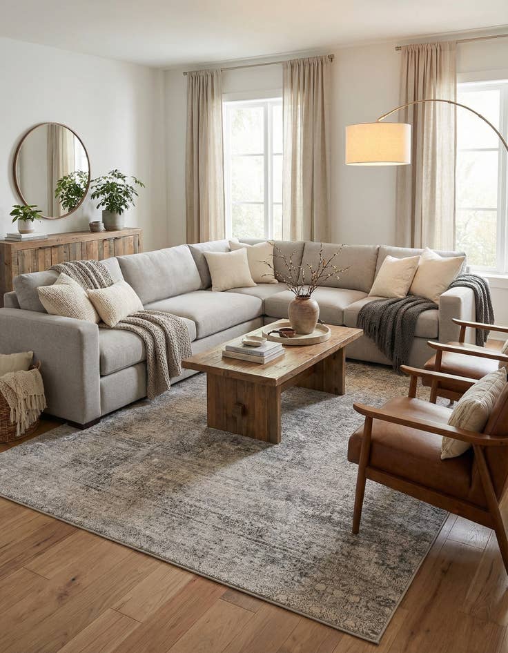 Detail image of 7' 10 x 11' Finsbury Rug