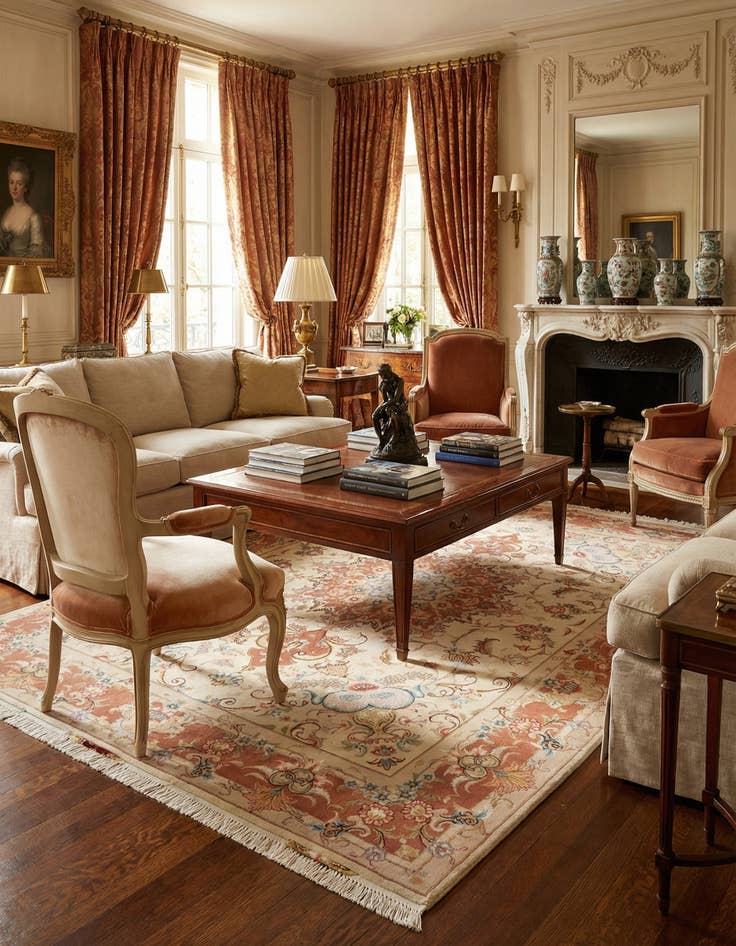 Detail image of  5' x 7' 1 Tabriz Rug