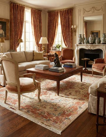 5' x 7' 1 Tabriz Rug