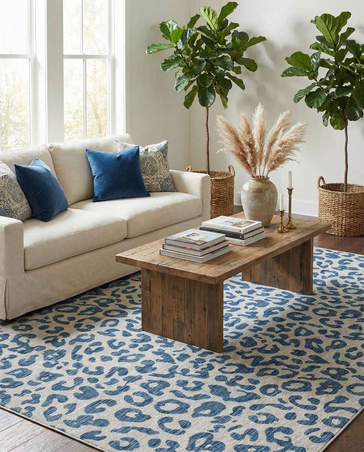 10' x 13' Easy-Clean Safari Indoor / Outdoor Rug